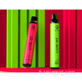 Vape de conception unique 1500 Puffs E-cigarette Vaporisateur personnalisé